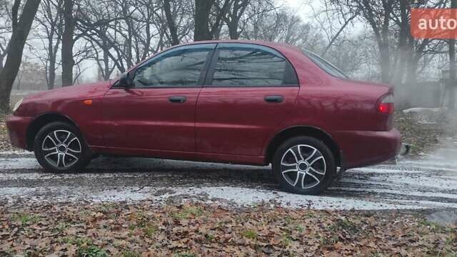 Красный Дэу Ланос, объемом двигателя 1.5 л и пробегом 260 тыс. км за 2500 $, фото 6 на Automoto.ua