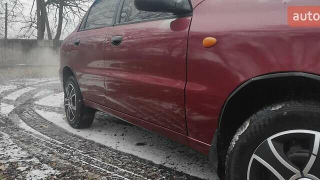 Красный Дэу Ланос, объемом двигателя 1.5 л и пробегом 260 тыс. км за 2500 $, фото 9 на Automoto.ua