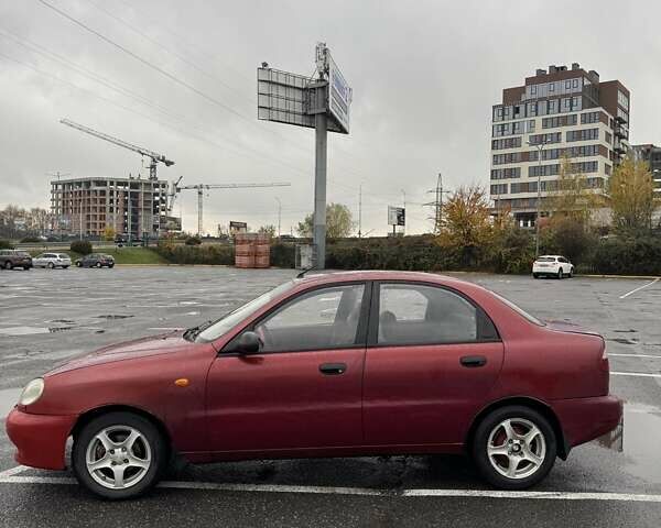 Червоний Деу Ланос, об'ємом двигуна 1.5 л та пробігом 275 тис. км за 2200 $, фото 1 на Automoto.ua