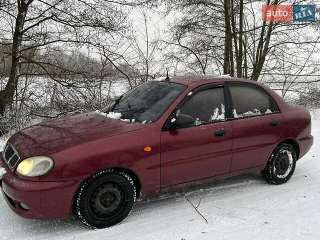 Красный Дэу Ланос, объемом двигателя 1.5 л и пробегом 280 тыс. км за 1350 $, фото 13 на Automoto.ua