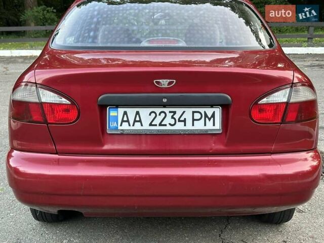 Красный Дэу Ланос, объемом двигателя 1.5 л и пробегом 265 тыс. км за 2300 $, фото 2 на Automoto.ua