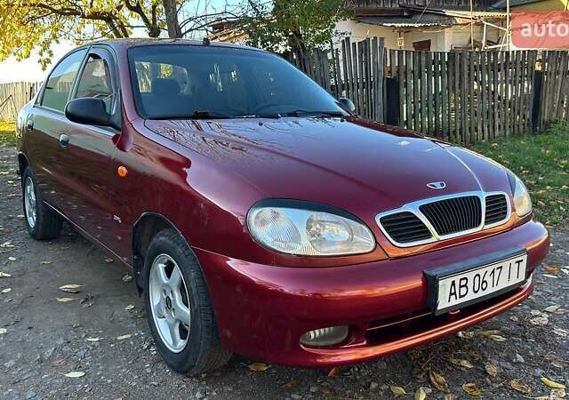 Красный Дэу Ланос, объемом двигателя 1.6 л и пробегом 216 тыс. км за 1900 $, фото 12 на Automoto.ua