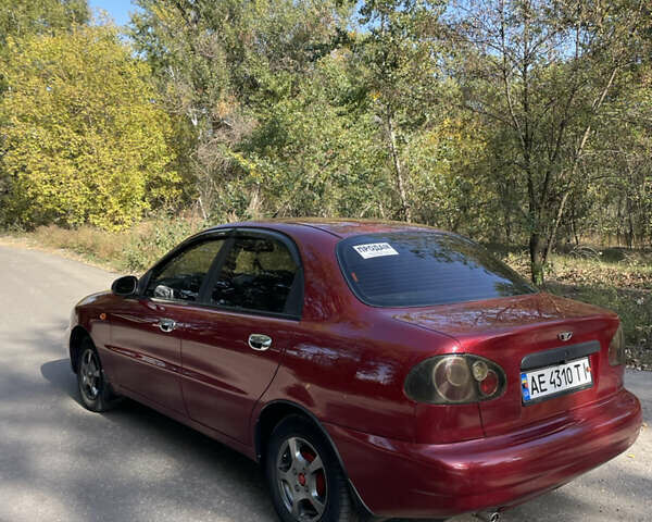 Красный Дэу Ланос, объемом двигателя 1.5 л и пробегом 95 тыс. км за 3200 $, фото 9 на Automoto.ua