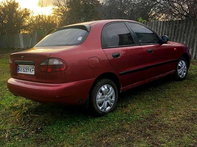 Красный Дэу Ланос, объемом двигателя 1.4 л и пробегом 0 тыс. км за 1350 $, фото 5 на Automoto.ua