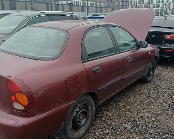 Красный Дэу Ланос, объемом двигателя 1.5 л и пробегом 501 тыс. км за 2400 $, фото 4 на Automoto.ua