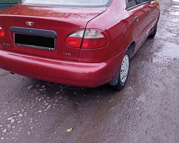 Червоний Деу Ланос, об'ємом двигуна 1.3 л та пробігом 220 тис. км за 1850 $, фото 9 на Automoto.ua