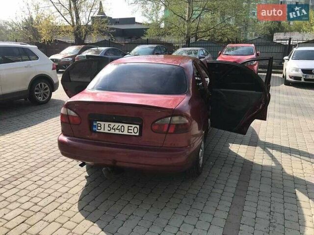 Червоний Деу Ланос, об'ємом двигуна 1.5 л та пробігом 240 тис. км за 3499 $, фото 2 на Automoto.ua