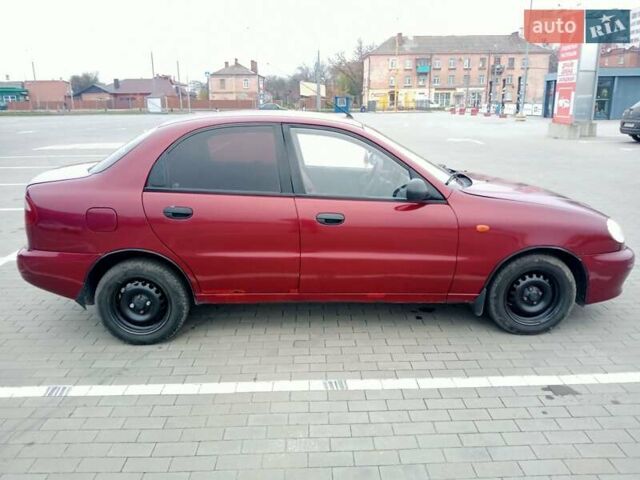 Красный Дэу Ланос, объемом двигателя 1.5 л и пробегом 322 тыс. км за 2300 $, фото 14 на Automoto.ua