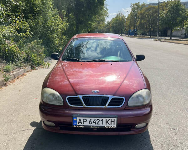 Красный Дэу Ланос, объемом двигателя 1.5 л и пробегом 158 тыс. км за 2500 $, фото 1 на Automoto.ua