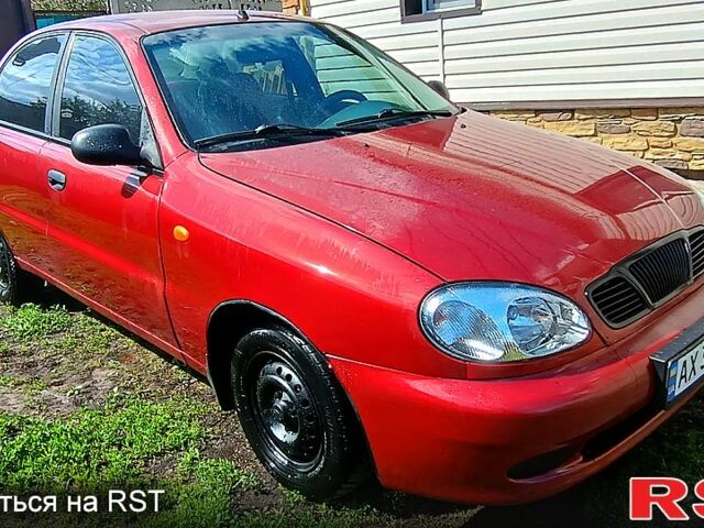 Красный Дэу Ланос, объемом двигателя 1.5 л и пробегом 163 тыс. км за 2200 $, фото 2 на Automoto.ua