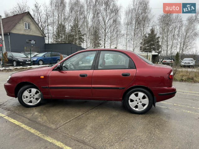 Красный Дэу Ланос, объемом двигателя 1.5 л и пробегом 310 тыс. км за 1850 $, фото 4 на Automoto.ua