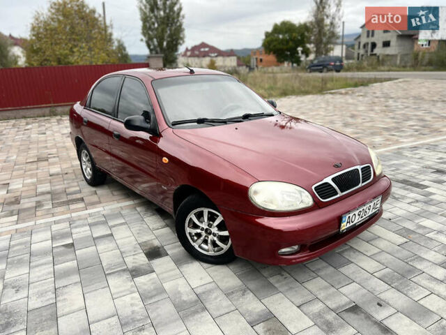Красный Дэу Ланос, объемом двигателя 1.5 л и пробегом 250 тыс. км за 1950 $, фото 10 на Automoto.ua