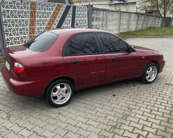 Красный Дэу Ланос, объемом двигателя 1.5 л и пробегом 399 тыс. км за 2499 $, фото 11 на Automoto.ua
