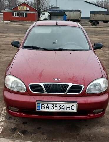 Красный Дэу Ланос, объемом двигателя 1.5 л и пробегом 162 тыс. км за 2700 $, фото 2 на Automoto.ua
