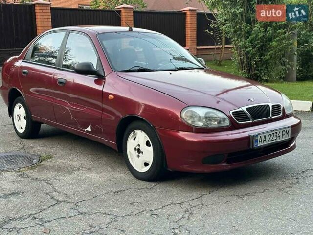 Красный Дэу Ланос, объемом двигателя 1.5 л и пробегом 265 тыс. км за 2300 $, фото 8 на Automoto.ua