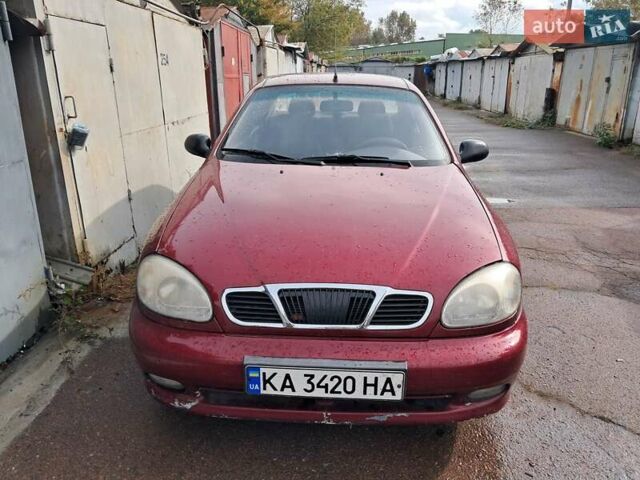 Червоний Деу Ланос, об'ємом двигуна 1.6 л та пробігом 159 тис. км за 2500 $, фото 6 на Automoto.ua