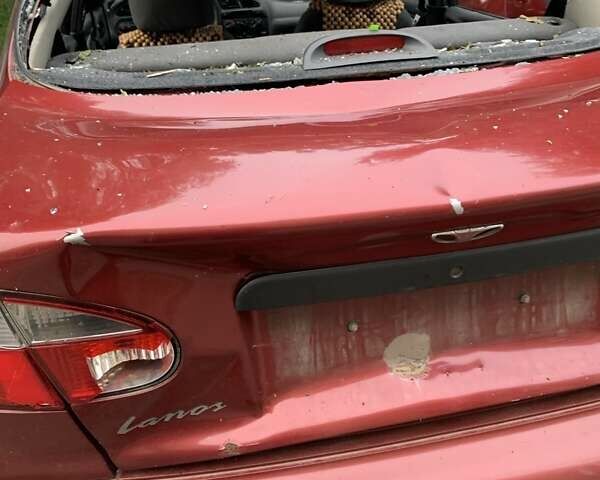 Красный Дэу Ланос, объемом двигателя 1.5 л и пробегом 120 тыс. км за 1600 $, фото 7 на Automoto.ua