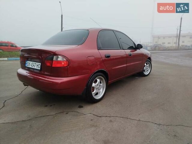 Красный Дэу Ланос, объемом двигателя 1.5 л и пробегом 199 тыс. км за 2650 $, фото 6 на Automoto.ua