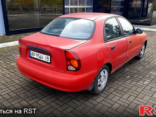 Красный Дэу Ланос, объемом двигателя 1.5 л и пробегом 151 тыс. км за 1499 $, фото 4 на Automoto.ua