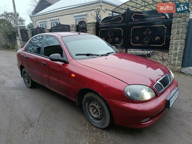 Красный Дэу Ланос, объемом двигателя 1.3 л и пробегом 270 тыс. км за 1500 $, фото 10 на Automoto.ua