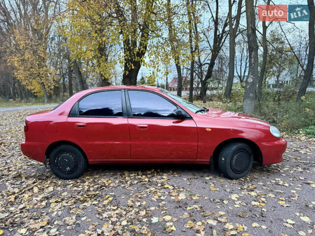 Деу Ланос 2006 у Василькове на Automoto.ua Червоний Деу Ланос, об'ємом двигуна 1.5 л та пробігом 141 тис. км за 1700 $, фото 3 на Automoto.ua