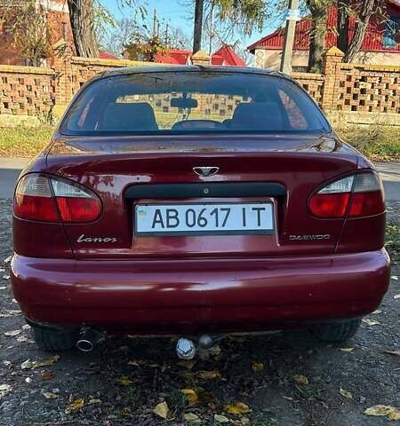 Красный Дэу Ланос, объемом двигателя 1.6 л и пробегом 216 тыс. км за 1900 $, фото 7 на Automoto.ua