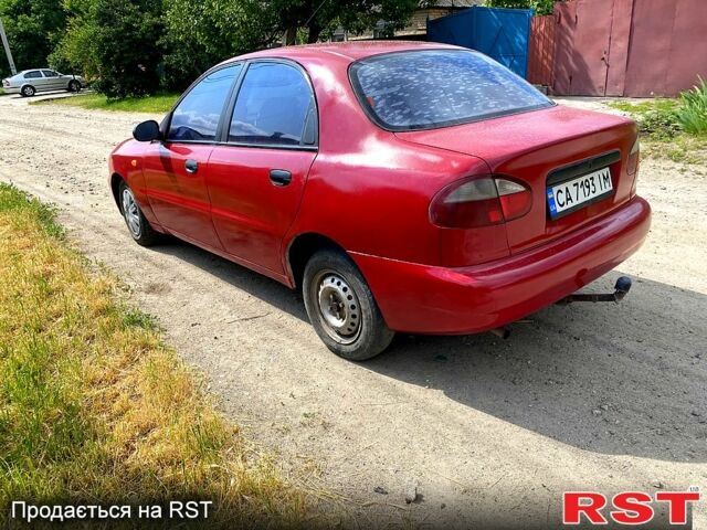 Червоний Деу Ланос, об'ємом двигуна 1.5 л та пробігом 100 тис. км за 1700 $, фото 1 на Automoto.ua
