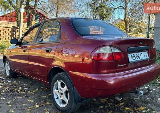 Красный Дэу Ланос, объемом двигателя 1.6 л и пробегом 216 тыс. км за 1900 $, фото 6 на Automoto.ua