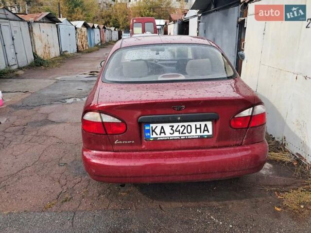 Червоний Деу Ланос, об'ємом двигуна 1.6 л та пробігом 159 тис. км за 2500 $, фото 2 на Automoto.ua