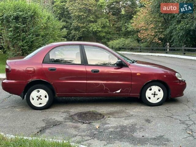 Красный Дэу Ланос, объемом двигателя 1.5 л и пробегом 265 тыс. км за 2300 $, фото 7 на Automoto.ua