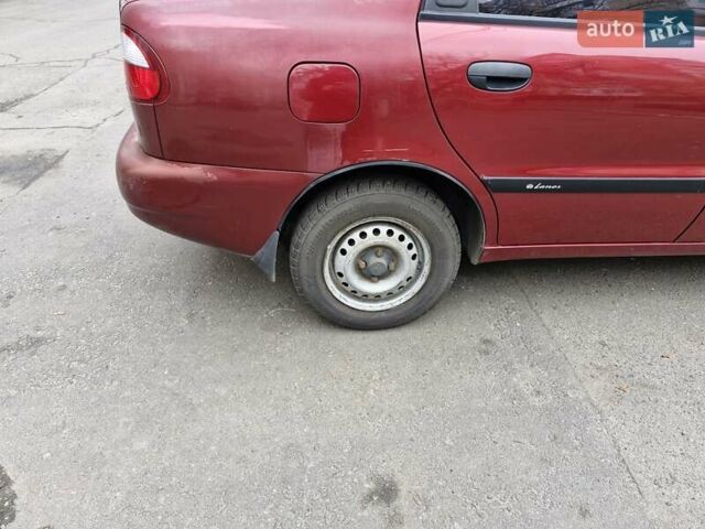 Красный Дэу Ланос, объемом двигателя 1.5 л и пробегом 146 тыс. км за 2300 $, фото 12 на Automoto.ua