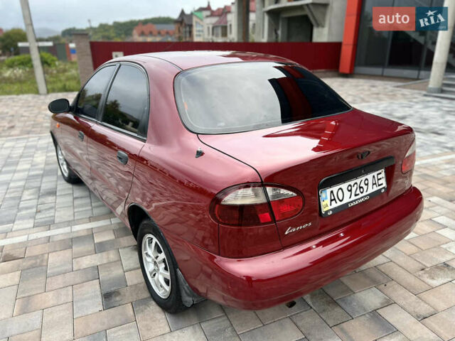 Красный Дэу Ланос, объемом двигателя 1.5 л и пробегом 250 тыс. км за 1950 $, фото 7 на Automoto.ua