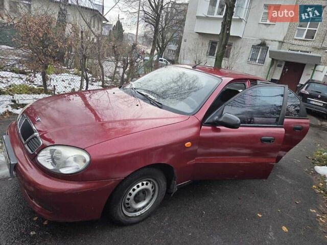 Червоний Деу Ланос, об'ємом двигуна 1.5 л та пробігом 350 тис. км за 1300 $, фото 3 на Automoto.ua
