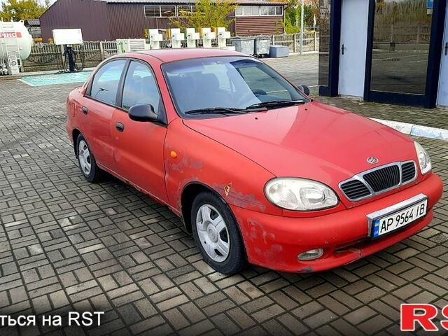 Красный Дэу Ланос, объемом двигателя 1.5 л и пробегом 151 тыс. км за 1499 $, фото 2 на Automoto.ua