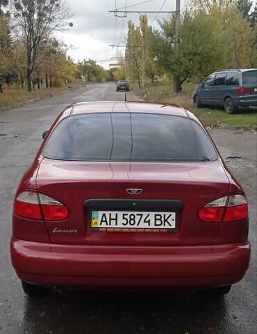 Деу Ланос 2006 у Славянске на Automoto.ua Червоний Деу Ланос, об'ємом двигуна 1.5 л та пробігом 71 тис. км за 3500 $, фото 3 на Automoto.ua