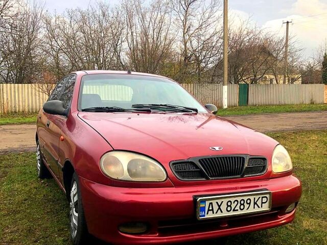 Красный Дэу Ланос, объемом двигателя 1.4 л и пробегом 0 тыс. км за 1350 $, фото 1 на Automoto.ua