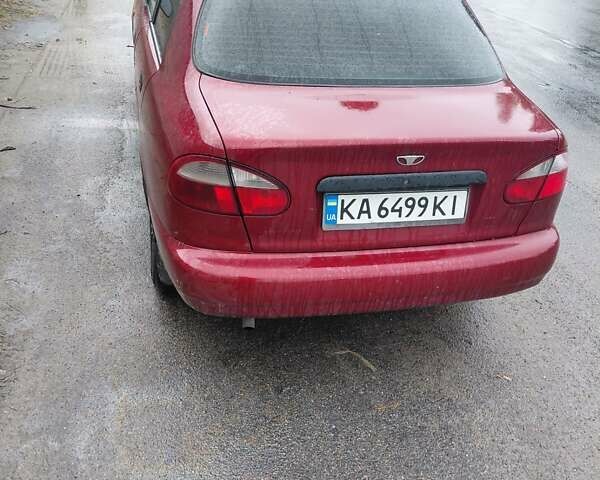 Красный Дэу Ланос, объемом двигателя 1.5 л и пробегом 309 тыс. км за 2000 $, фото 4 на Automoto.ua