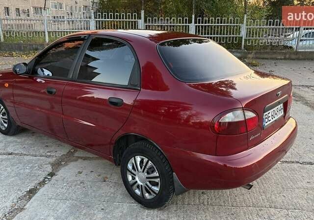 Дэу Ланос 2006 в Южноукраинске на Automoto.ua Красный Дэу Ланос, объемом двигателя 1.5 л и пробегом 98 тыс. км за 2900 $, фото 2 на Automoto.ua