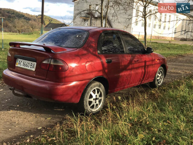 Дэу Ланос 2006 в Косове на Automoto.ua Красный Дэу Ланос, объемом двигателя 1.5 л и пробегом 263 тыс. км за 1518 $, фото 5 на Automoto.ua