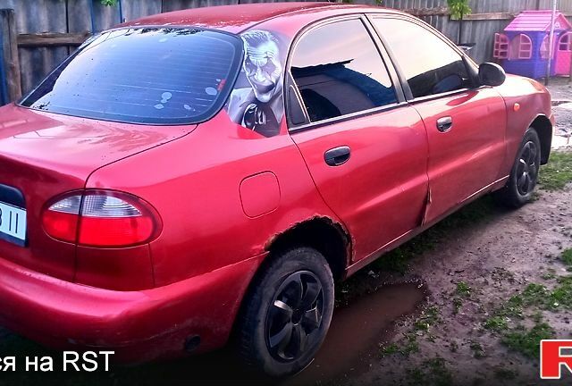 Дэу Ланос 2006 в Полтаве на Automoto.ua Красный Дэу Ланос, объемом двигателя 1.5 л и пробегом 240 тыс. км за 1550 $, фото 3 на Automoto.ua