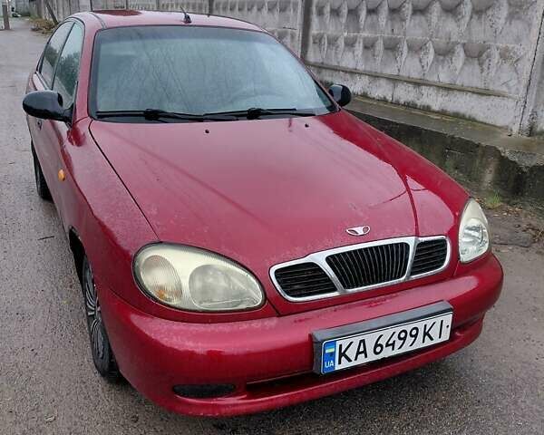 Красный Дэу Ланос, объемом двигателя 1.5 л и пробегом 309 тыс. км за 2000 $, фото 5 на Automoto.ua