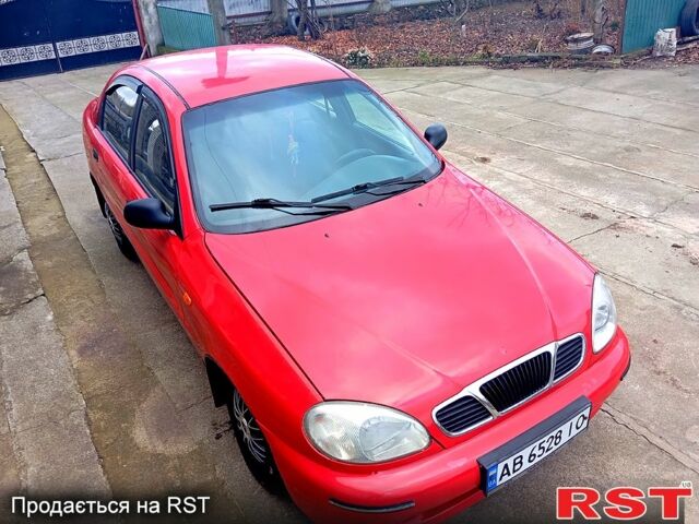 Красный Дэу Ланос, объемом двигателя 1.5 л и пробегом 350 тыс. км за 2000 $, фото 3 на Automoto.ua