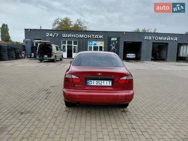 Красный Дэу Ланос, объемом двигателя 1.5 л и пробегом 183 тыс. км за 2850 $, фото 14 на Automoto.ua