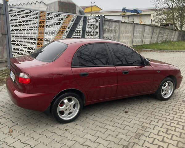 Красный Дэу Ланос, объемом двигателя 1.5 л и пробегом 399 тыс. км за 2499 $, фото 10 на Automoto.ua