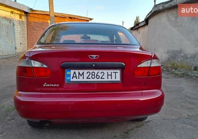 Красный Дэу Ланос, объемом двигателя 1.5 л и пробегом 198 тыс. км за 2699 $, фото 13 на Automoto.ua
