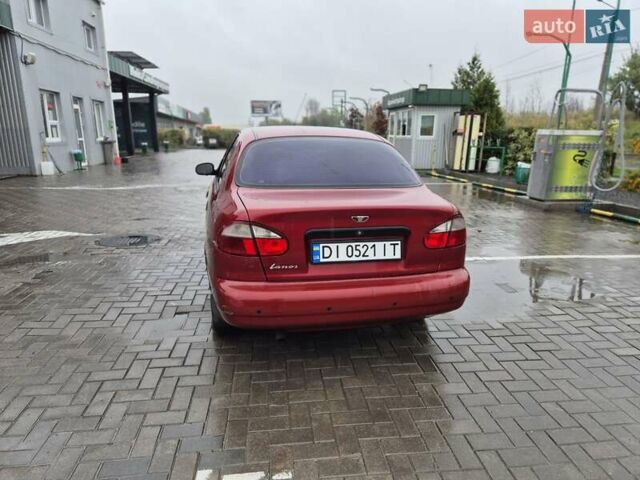 Красный Дэу Ланос, объемом двигателя 1.5 л и пробегом 183 тыс. км за 2700 $, фото 12 на Automoto.ua