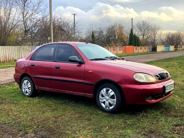 Красный Дэу Ланос, объемом двигателя 1.4 л и пробегом 0 тыс. км за 1350 $, фото 6 на Automoto.ua