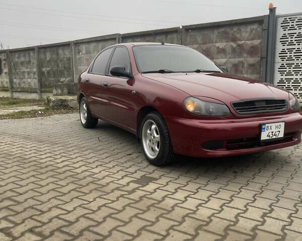 Красный Дэу Ланос, объемом двигателя 1.5 л и пробегом 399 тыс. км за 2499 $, фото 12 на Automoto.ua