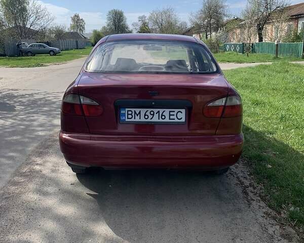 Красный Дэу Ланос, объемом двигателя 1.5 л и пробегом 150 тыс. км за 2500 $, фото 6 на Automoto.ua