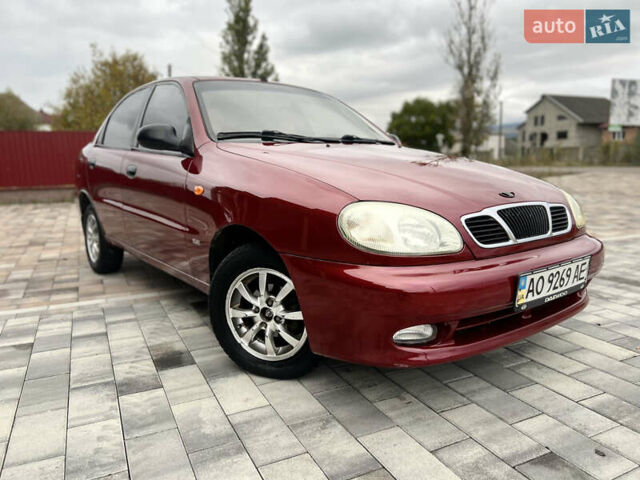 Красный Дэу Ланос, объемом двигателя 1.5 л и пробегом 250 тыс. км за 1950 $, фото 6 на Automoto.ua